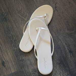 American Eagle Outfitters Cream Women's Sandals